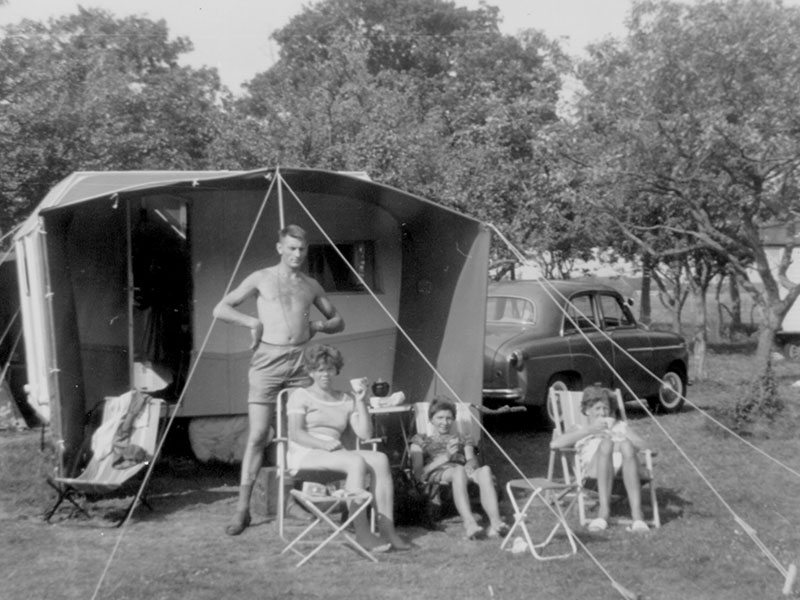 Die Geschichte des Campings